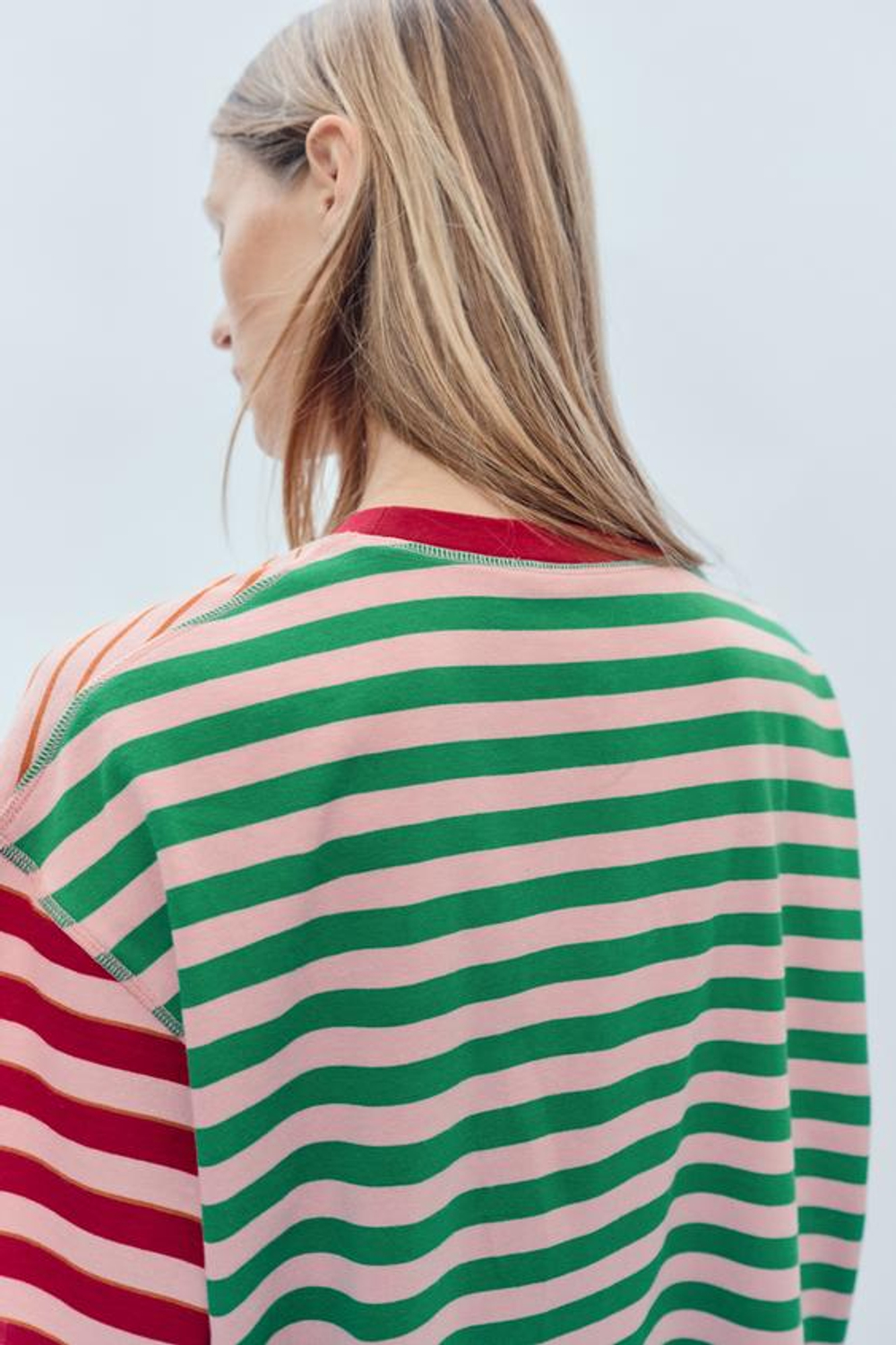 ZARA ФУТБОЛКА В ПОЛОСКУ - LIMITED EDITIO, ПОЛОСКИ