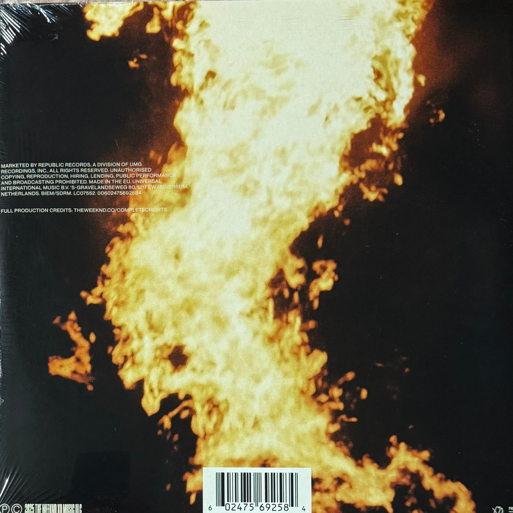 Виниловая пластинка The Weeknd ‎– Hurry Up Tomorrow 2LP