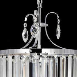 Citilux Инга CL335131 Люстра хрустальная подвесная Хром