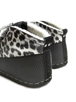 Кеды зимние "LEO B&W"