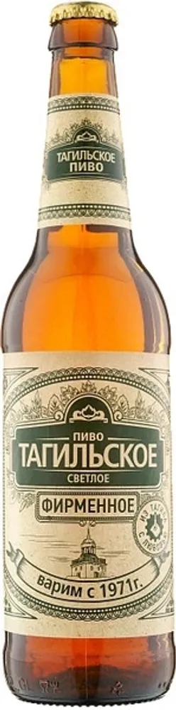 Пиво Тагильское Фирменное / Tagilskoe Firmennoe 0.5 - стекло