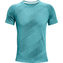 Футболка мужская теннисная Under Armour Men's Streaker Runclipse Short Sleeve - cosmos/reflective