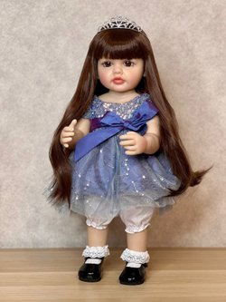 Кукла Реборн виниловая 55см в пакете (FA-539)