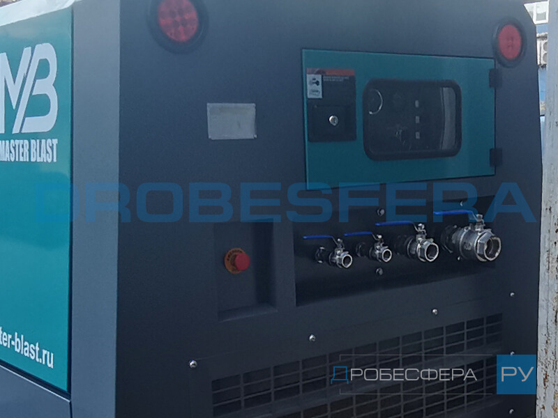 Дизельный компрессор MB390D MasterBlast передвижной