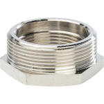 Футорка STOUT SFT 0029 - 2" x 1"1/2 (для стальных труб, латунь никелированная)