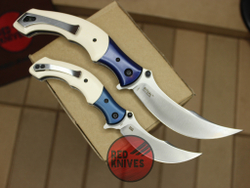 Нож СРКТ RITUAL - светлая рук, клинок сатин