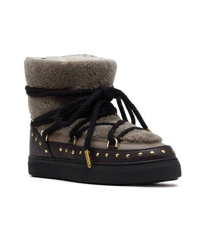 Угги CURLY ROCK INUIKII - серый(75102-076)