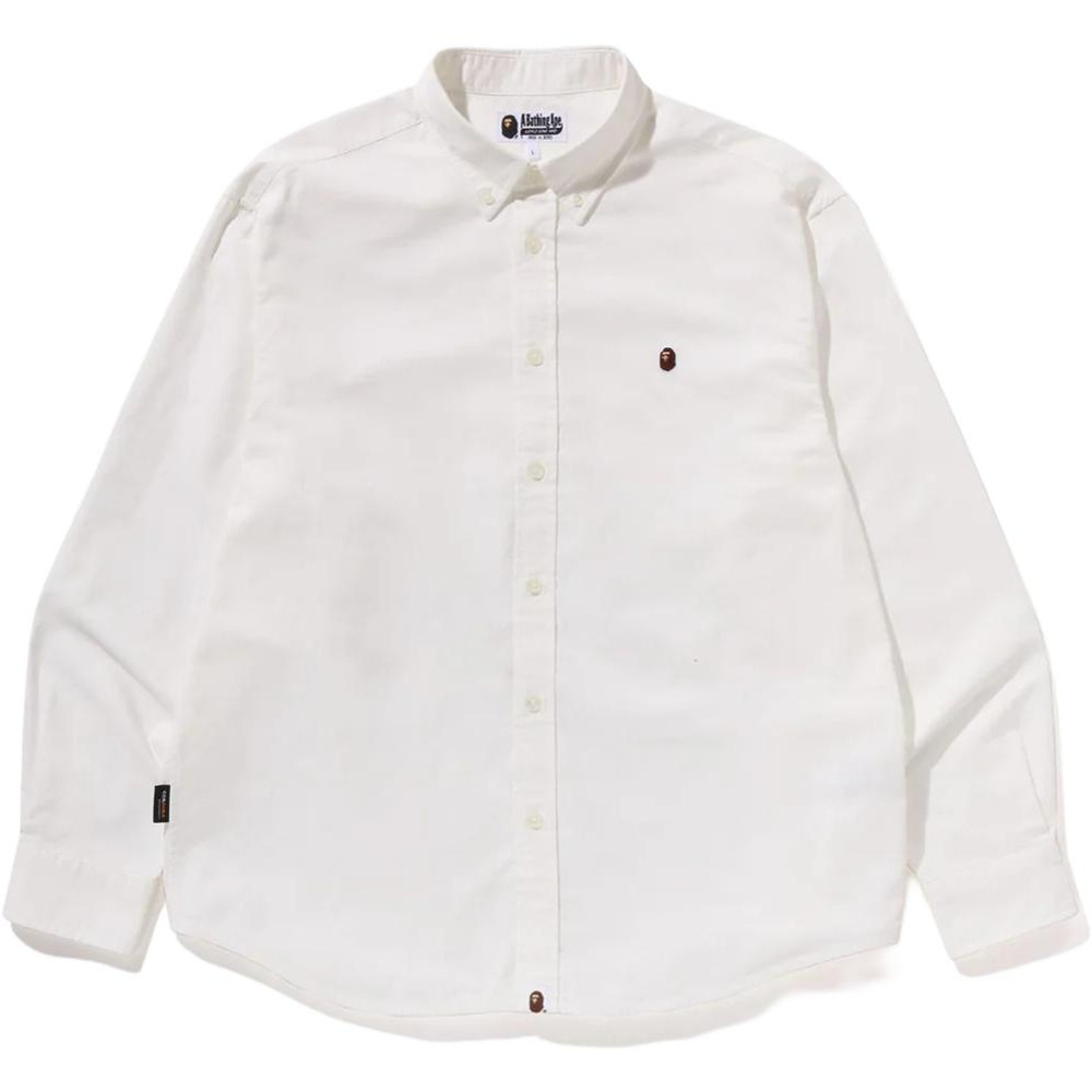 A Bathing Ape Bathing Ape Embroidered Logo Shirt