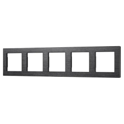 Рамка алюминиевая FRM-PRESTO-ALS-5-BK (Arlight, -) 043865