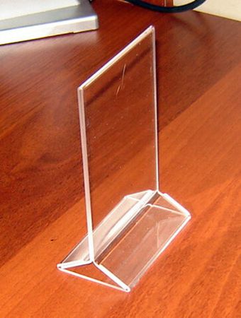 Менюхолдер тейбл тент А6 вертикальный