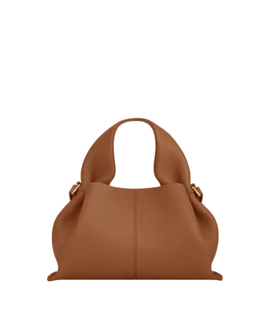 POLENE СУМКА NUMERO NEUF MINI, ЦВЕТ ВЕРБЛЮЖЬЕЙ ШЕРСТИ