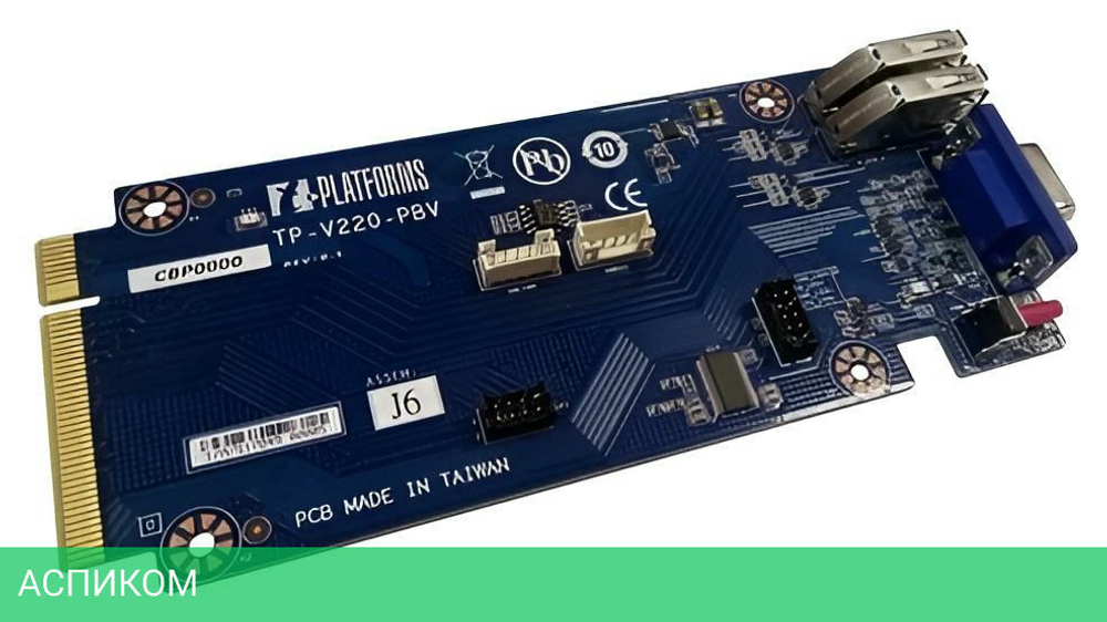 Плата ввода-вывода Gigabyte TP-V220-PBV-J6