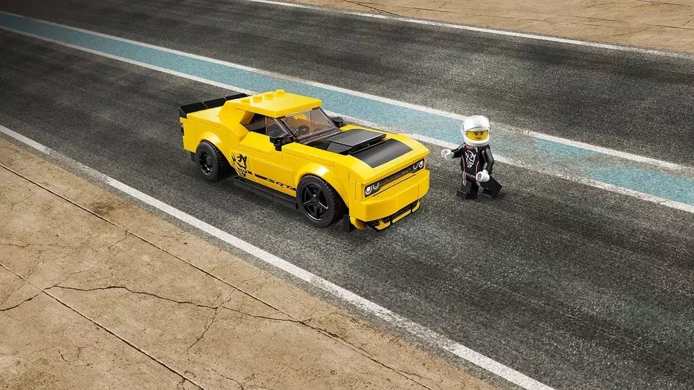 Lego speed champions 2018 dodge challenger srt demon and 1970 online