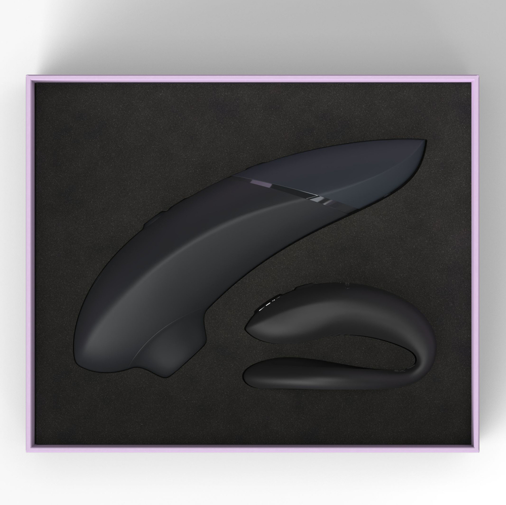 Lust & Luxury - Womanizer Next and We-Vibe Sync O - Набор для пар