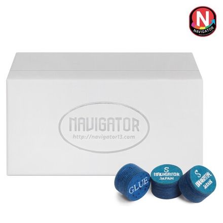 Наклейка для кия Navigator Blue Impact Snooker ø11мм Soft 1шт.