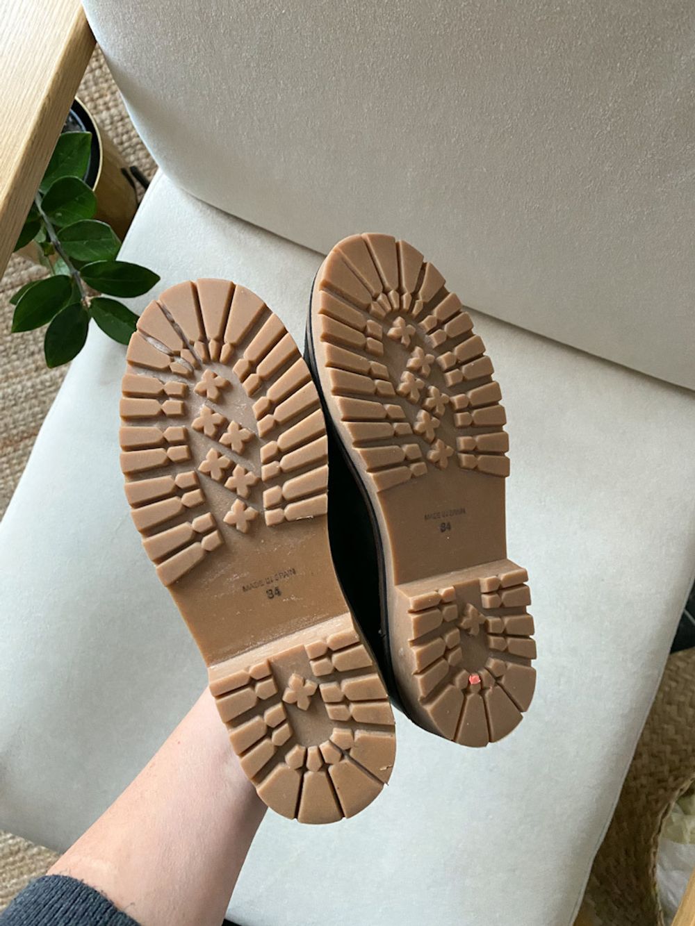 Кожаные туфли Bonpoint