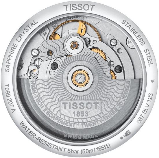 Tissot T099.207.22.118.02 женские часы Tissot Chemin Des Tourelles Powermatic 80 Lady механизм
