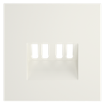 Накладка для розетки акустической 4-местной , S70 (хлопок)