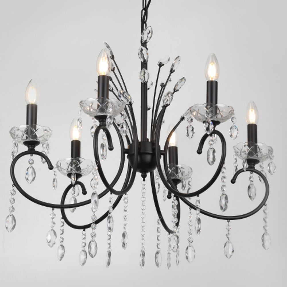 Люстра Rivoli Anamaria 2097-306 6 х Е14 40 Вт классика