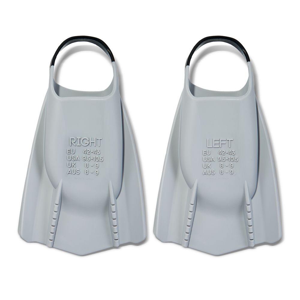 Ласты для бассейна профессиональные TORRES F03, SWF032403GR, р.EU 42-43 (L), серо-черный