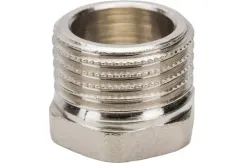 Футорка STOUT НР-ВР 1/2"х 1/4" никель 29124