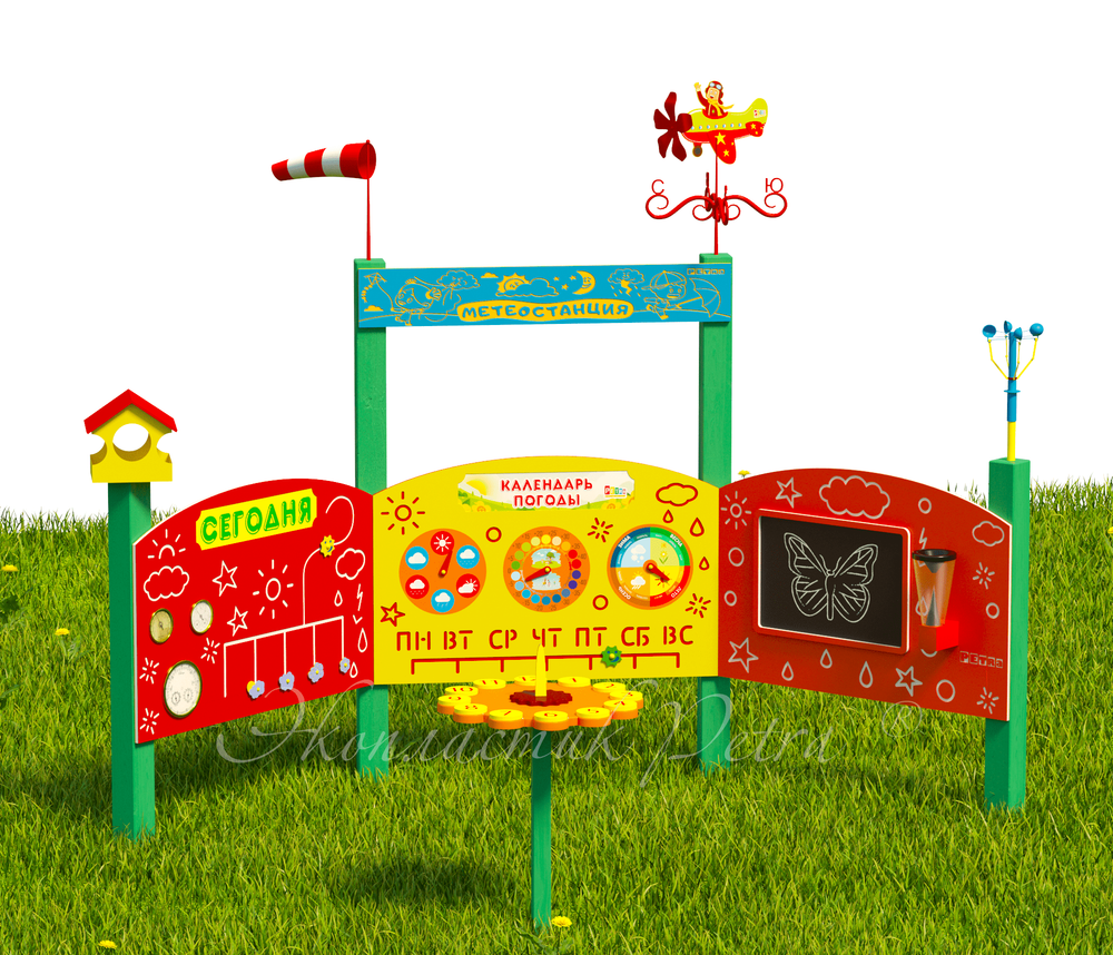 Портативная Метеорологическая станция Премиум, экопластик