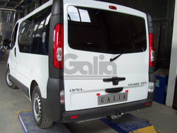 Оцинкованный фаркоп на Nissan Primastar 2002-2014, Opel Vivaro 2002-2014, Renault Trafic 2002-2014 (без электрики), Galia N048C