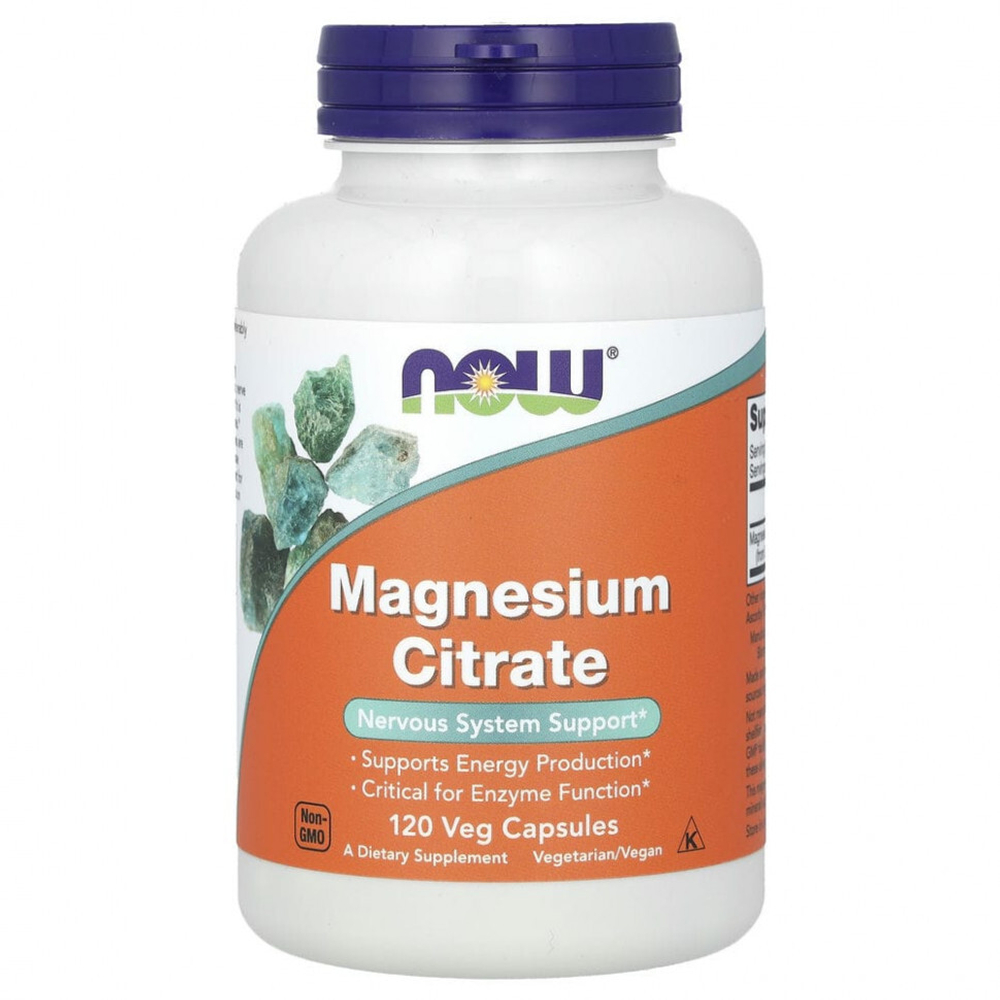 БАД Magnesium Citrate 400mg (NOW)