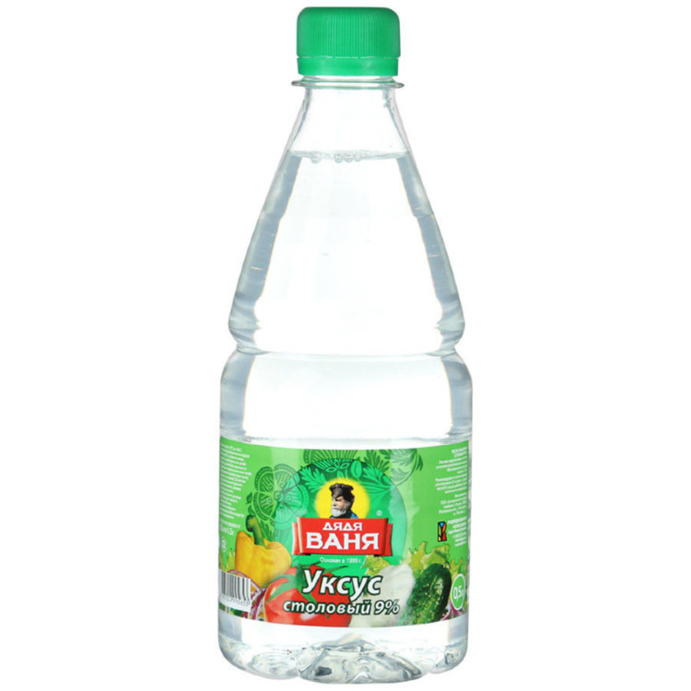 Уксус Дядя Ваня  9% 0,5 л