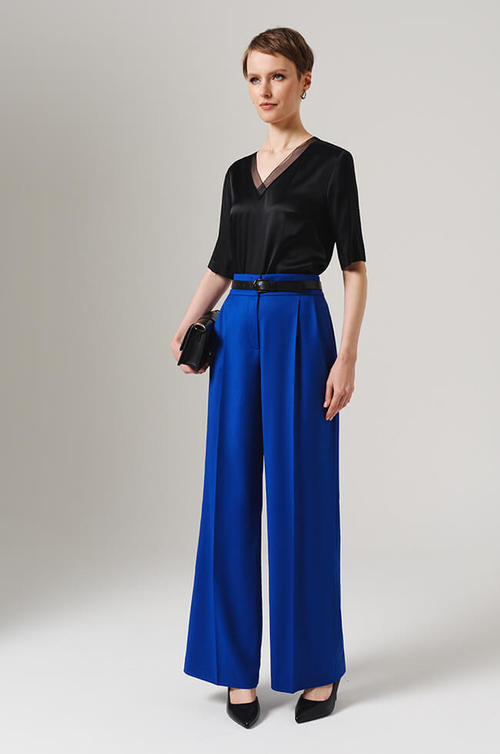 23132 Блузка женская (черный)