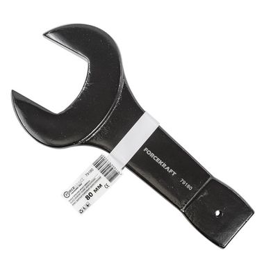 Ключ рожковый ударный односторонний 80мм FORCEKRAFT FK-79180