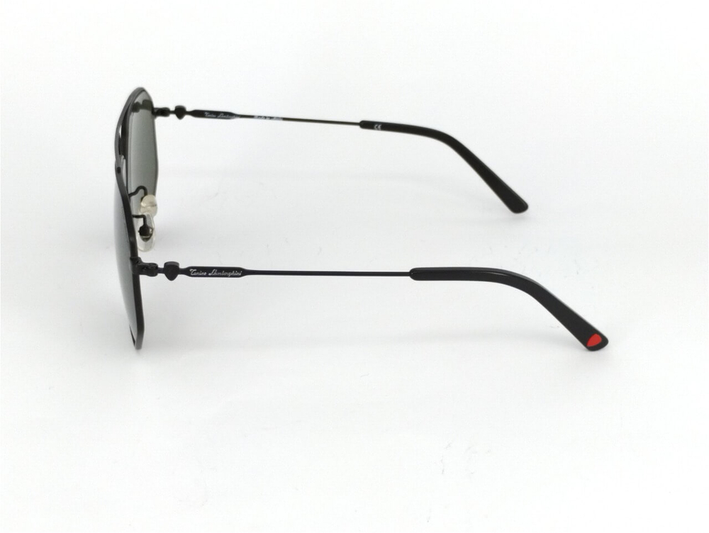 Солнцезащитные очки Tonino Lamborghini 750-03 AF FR Black-Metal Green Lens