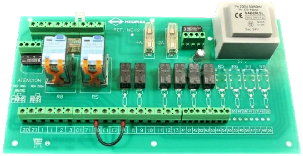 Плата NEH2 платформы HIDRAL.