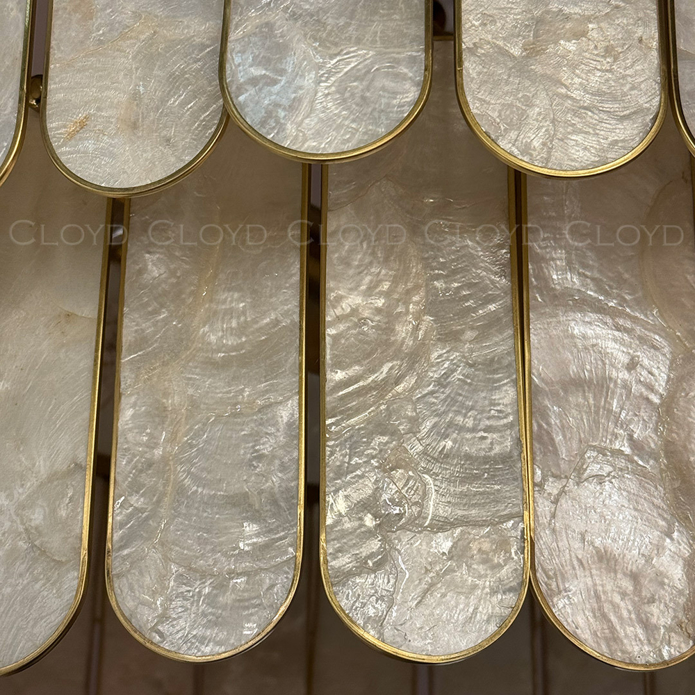 Люстра Cloyd PUARO C5 / Ø52 см - латунь (арт.11620)