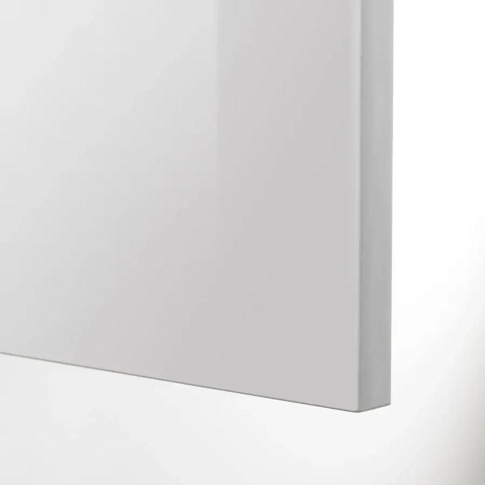 Настенный уровень - IKEA METOD/МЕТОД ИКЕА, 80х40х38,8 см, белый/светло-серый глянцевый