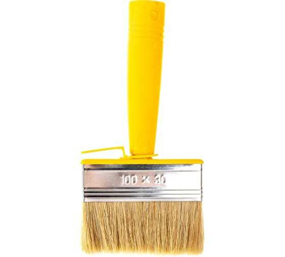 БИБЕР 31302 Кисть-макловица натур.щетина пласт.рукоятка 100*30мм (6)