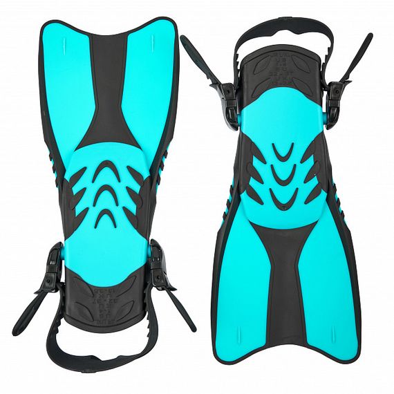 Ласты детские регулируемые Sargan Релакс голубые