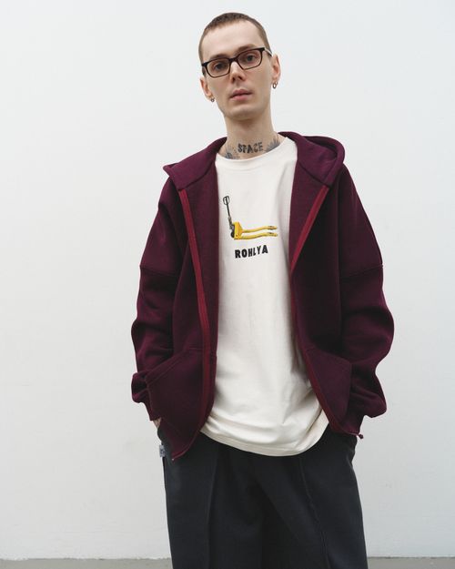 Худи Zip-Up Potent Purple фиолетовый