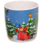 Кружка керамическая 200мл «Дракоша» с ложкой в подарочной коробке