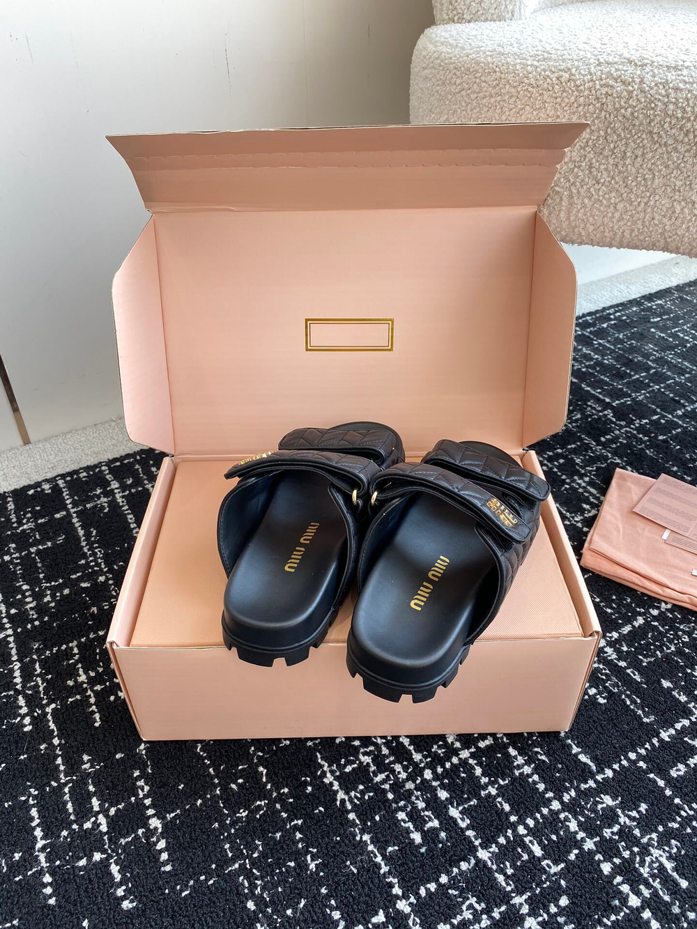 Miu Miu Slide (2 colors)