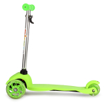 Самокат 3х кол. 57см,макс.высота ручки68см, колесаPU (заднее со светом),макс.вес30кг