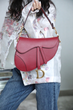Christian Dior Saddle Bag 25 cm