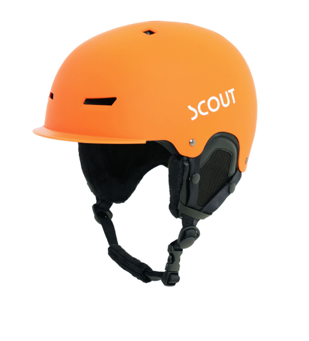 2023 Шлем ULTRASCOUT Bigbite Mat Orange