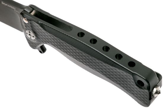 Складной нож Lion Steel "SR-22" L/SR22A BB c клинком из стали Uddeholm Sleipner®, рукоять алюминий