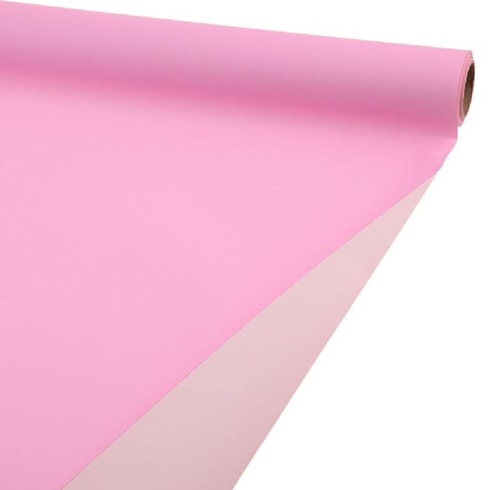 Пленка матовая 2-х сторонняя 57смx10м 63mic (Розовый)