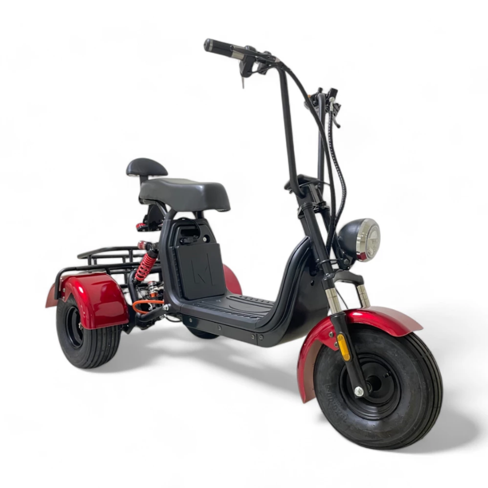 Электротрицикл CityCoco X5 trike mini красный