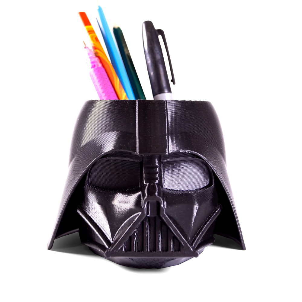 Подставка для карандашей (карандашница) Дарт Вейдер (Darth Vader), пластик, 3D печать