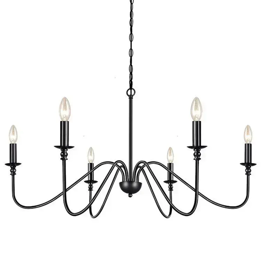 Люстра, E14, 42 Вт