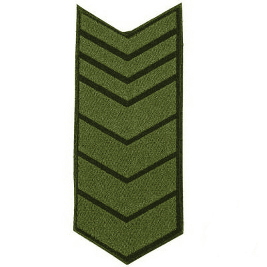 Нашивка по году службы 23 года, на липучке (Олива)