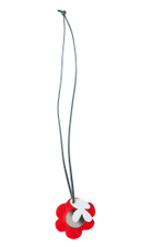 Подвеска-зеркало в форме цветка IMAKEBAGS X KRAFT FLOWERS RED